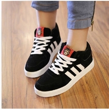 新款韩版厚底松糕鞋欧美单鞋情侣休闲鞋运动鞋板鞋新潮码女鞋子