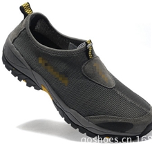 经典爆款透气网面男登山鞋轻便户外鞋34095609一脚蹬