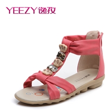 【伙拼】2013夏季新款潮流时尚水钻凉鞋