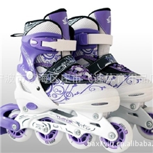 厂家直销天鹅791A溜冰鞋轮滑鞋旱冰鞋直排单排可调成年人