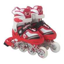 特价清库酷之狼正品儿童可调轮滑鞋溜冰/旱冰鞋/直排轮/闪光