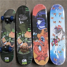 高档正品，2406儿童滑板,四轮滑板,双翘,九层枫木滑板,PVC轮