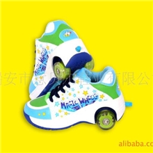 供应双轮暴走鞋、飞行鞋、带灯暴走鞋、运动鞋