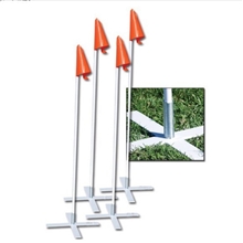 批发供应足球室内角旗带十字基座角旗运动角旗