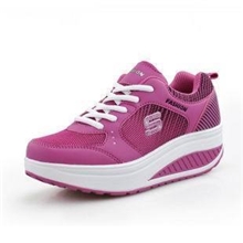 批发韩版正品瘦身摇摇鞋松糕鞋厚底女鞋透气减肥鞋运动摇摆鞋