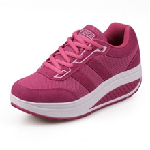 2013秋冬新品厚底摇摇鞋女真皮正品松糕鞋减肥鞋运动摇摆鞋批发