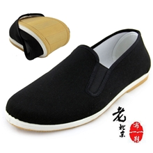 经典款老北京布鞋牛筋底黑色男士单鞋休闲软软棉布男鞋工作鞋