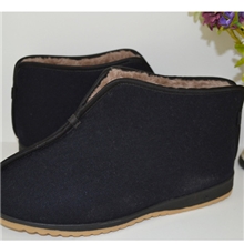 老北京布鞋男圆口棉鞋老字号舒适加绒保暖厂家批发