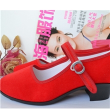 老北京布鞋女红一带舞蹈鞋工作鞋厂家批发