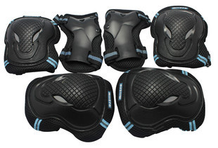 米高少儿荧光双面护具六件套米高夜光护具轮滑米高护具LKP护具