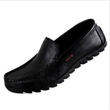 厂家批发春季新款休闲单鞋透气防臭真皮牛皮日常休闲鞋9331