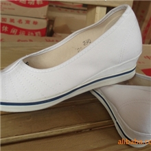 批发双星经典坡跟护士鞋