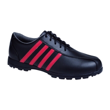 高尔夫球鞋防水透气柔软耐磨货号FC060黑红男款