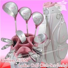 正品套杆COUGAR美洲豹高尔夫球杆左手女士高尔夫球具套装