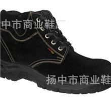 生产销售JG-8017黑色牛反绒劳保鞋防护鞋工作鞋