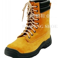 优质劳保鞋皮质防护鞋防刺安全鞋钢包头工作鞋HP-0106