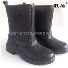 正品胜盾劳保鞋防砸防刺穿橡胶底耐磨安全工作鞋厂家大量批发单靴