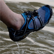 溯溪鞋男夏款透气单层网户外鞋登山鞋超软轻涉水鞋钓鱼鞋男框子鞋