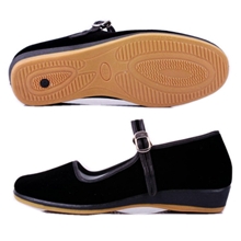 厂家批发平绒布面老北京布鞋舞蹈工作鞋高档牛筯软底办公室女鞋