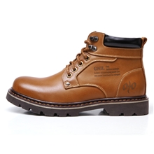 正品包邮冬季男鞋工装鞋工装靴休闲鞋牛皮英伦时尚真皮正品马丁鞋
