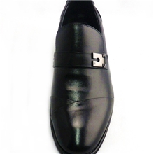 卡迪纳尔老头男士休闲皮鞋商务鞋韩版英伦尖头真皮男士套脚皮鞋