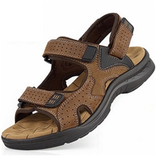 厂家直销正品真皮凉鞋男士凉拖沙滩凉鞋运动休闲凉鞋男真皮特价