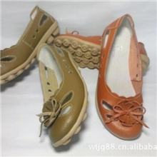 2012夏季最新款舒适防滑牛筋底妈妈鞋女单鞋批发