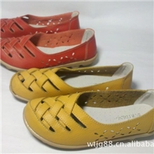 2012最新夏季款鞋底舒适防滑牛筋底妈妈鞋女单鞋批发