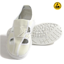 上海防静电鞋批发PVC底四孔革鞋无尘鞋四孔防静电工作鞋