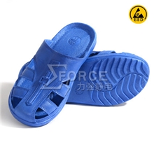 【防静电鞋】SPU防静电拖鞋护趾拖鞋包头鞋车间软底拖鞋防滑