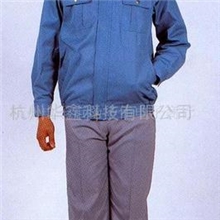 供应深兰色防静电服装