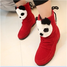 李小璐同款kitty猫高帮松糕鞋休闲帆布鞋女鞋超萌鞋温州女鞋