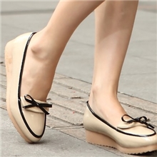 【热销】时尚女单鞋|新款蝴蝶结单鞋|平底女单鞋|休闲百搭女单鞋