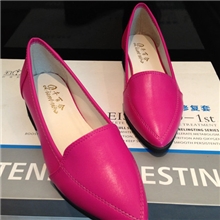 2013春夏新款欧美OL气质中跟尖头漆皮拼接粗跟单鞋高跟女鞋