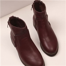 欧洲站2013新款欧美侧拉链平底短靴英伦女靴机车靴马丁短靴子