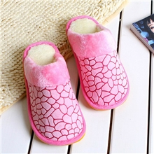 厂家直销石头纹新款棉拖鞋冬天保暖棉鞋男女情侣秋冬必备批发