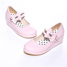 混批2012新款淑女必备漆皮双排蝴蝶结大码单鞋