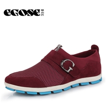 温州皮鞋厂代加工夏日透气网面网洞男鞋鞋子男士休闲鞋皮鞋单鞋