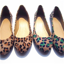 2013新款单鞋，豹纹单鞋，平底鞋