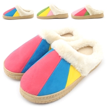 好贸百货厂家直销2013冬新款拖鞋韩派简约时尚家居棉拖鞋批发