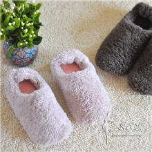 情侣款舒棉绒包头软底居家地板防滑家居拖鞋棉鞋月子鞋