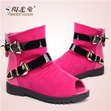 2013秋季新款童鞋女大童皮鞋鱼嘴鞋韩版公主鞋女童鞋子批发