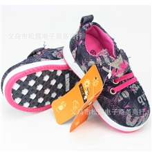 品牌蜡比小星温州外贸童鞋批发厂家春秋季低帮库存儿童帆布鞋