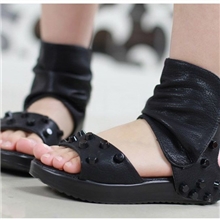 2013夏季新款童鞋时尚气质公主鞋铆钉女童凉鞋厚底露趾儿童凉鞋