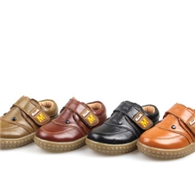 温州牛皮秋男童单鞋新款韩版儿童牛筋底正品婴儿学步皮鞋批发