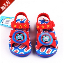 【热销】可爱托马斯小火车款EVA童鞋凉鞋沙滩凉鞋中童库存鞋批发