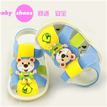 外贸卡通拼皮宝宝鞋学步鞋婴儿鞋凉鞋