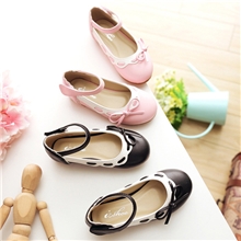 韩国版新款公主童鞋批发品牌软底时尚广州秋季蝴蝶结女儿童鞋