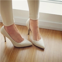 2013秋女王范新款潮时尚尖头高跟鞋韩国细跟OL侧空浅口漆皮女单鞋