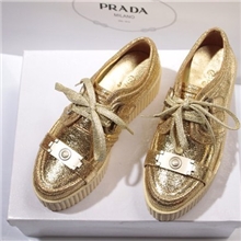 欧洲站小香羊皮爆裂纹内增高系带休闲单鞋秋季女鞋厚底松糕鞋